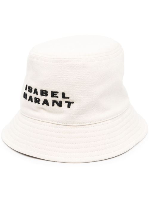 Cappello con logo ricamato ISABEL MARANT | CU001XFAA2C08AECBK